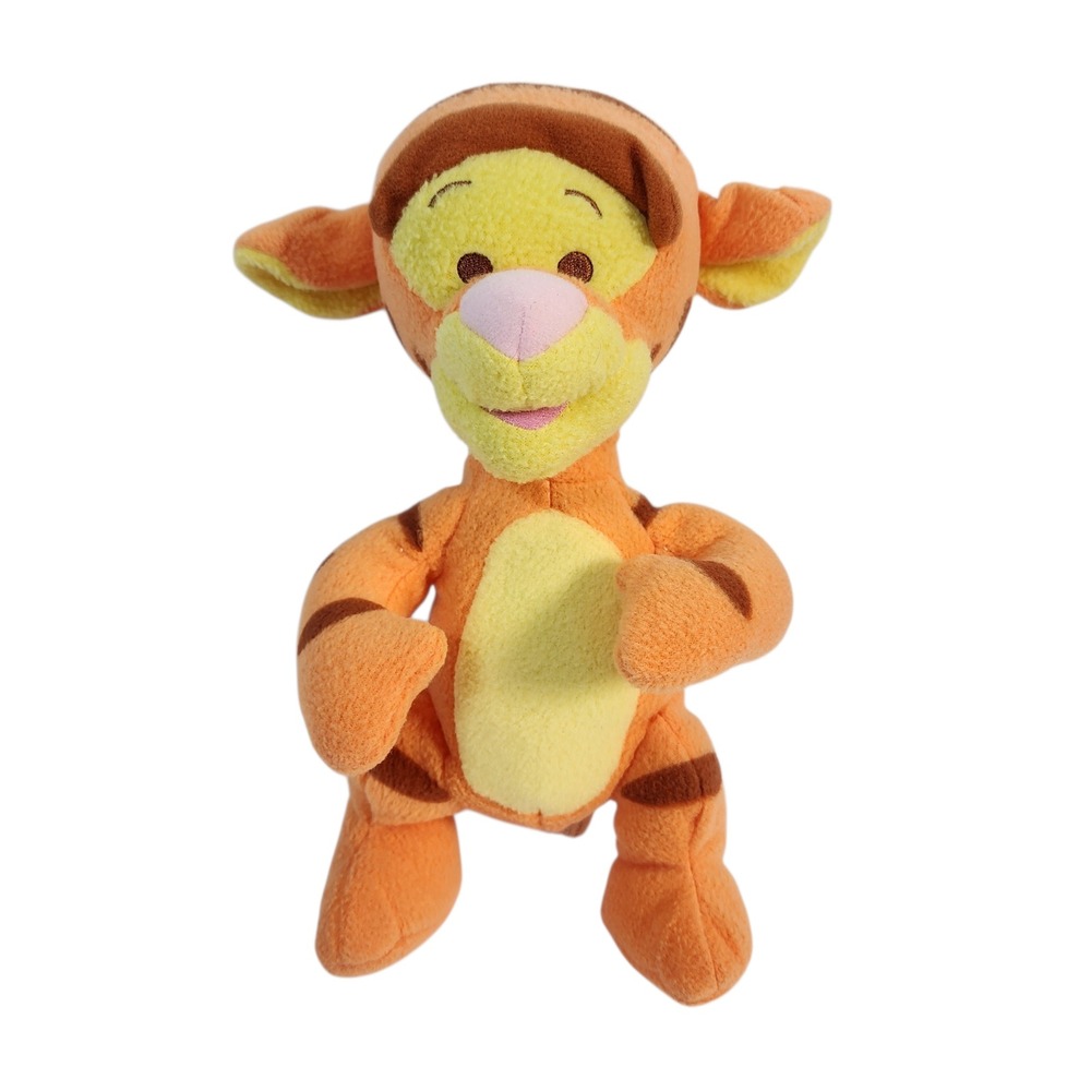 Disney Fisher Price Tigger Plush Toy Rattle Mattel 2001 Babys First Tigger 11"